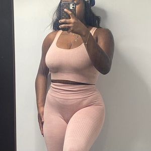 BNWOT Pink Gym /Loungewear set